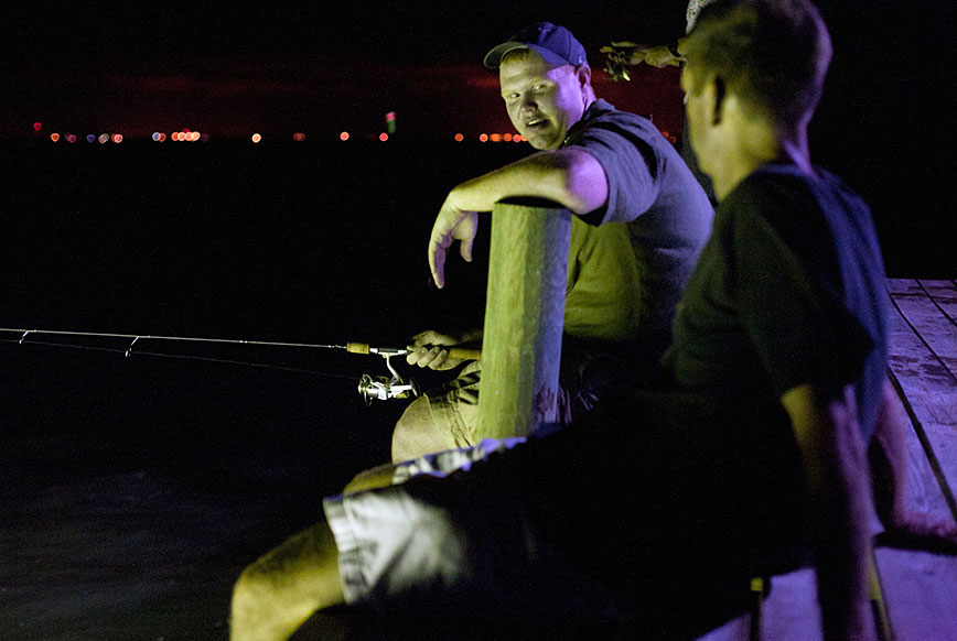 relaxing fishing chat